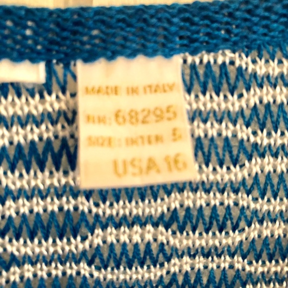 Vintage 70’s Made In Italy Knit Maxi Dress - Picture 4 of 5